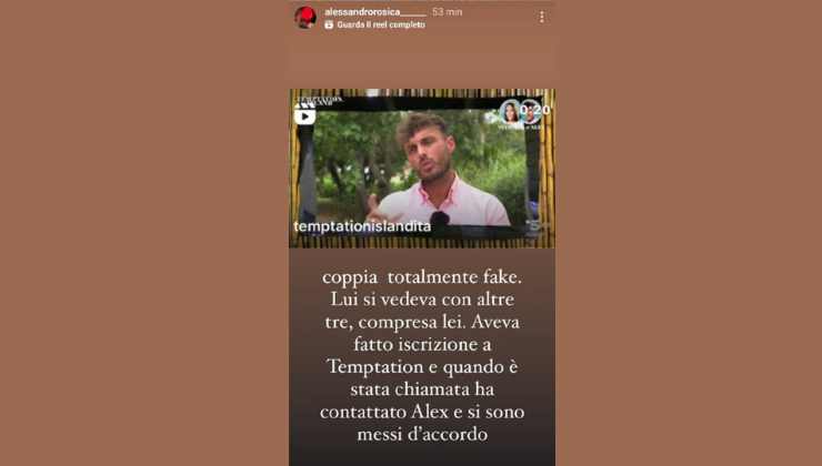 Temptation Island coppia fake