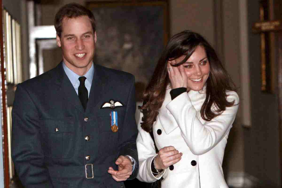 William e Kate momento imbarazzo